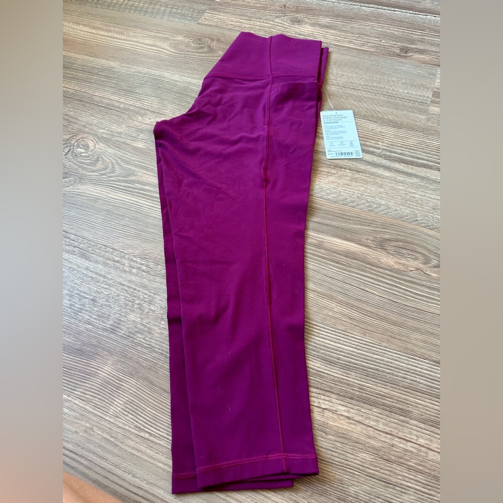 Athleta salutation stash pocket II 7/8 length NEW with tags size 1X